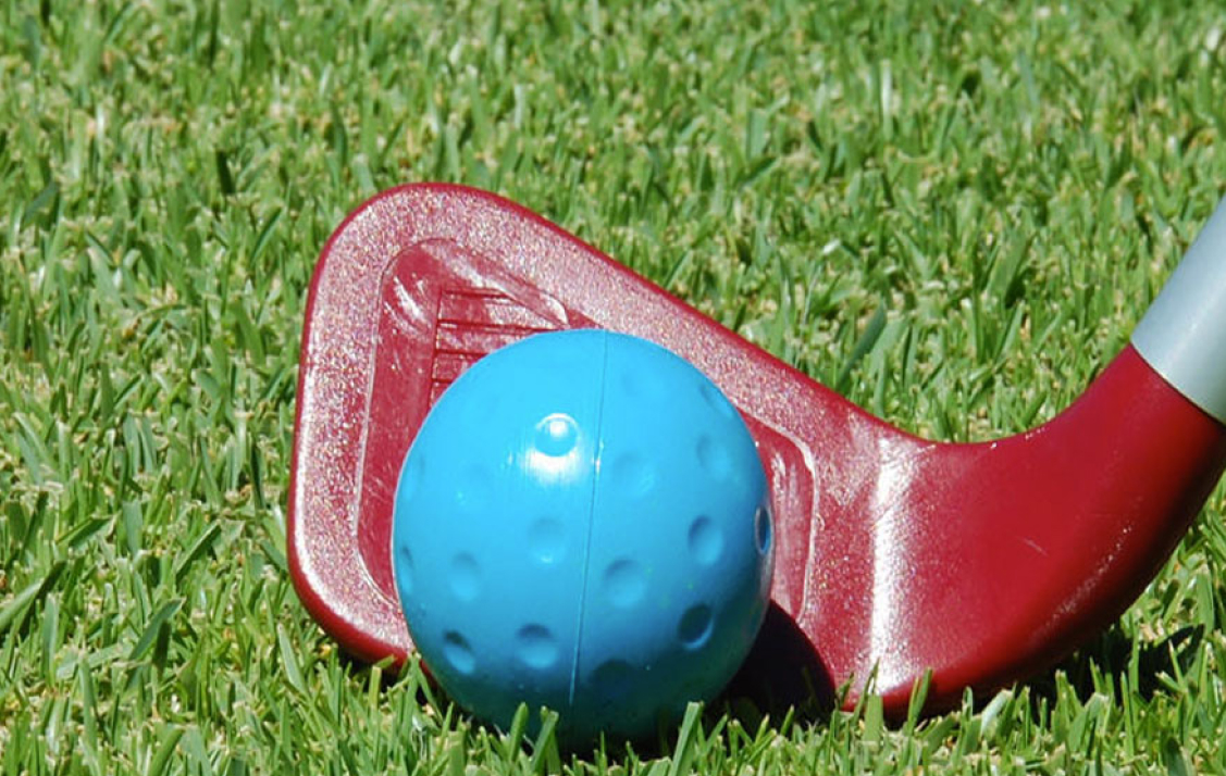 Kids Part Supa Putt mini golf