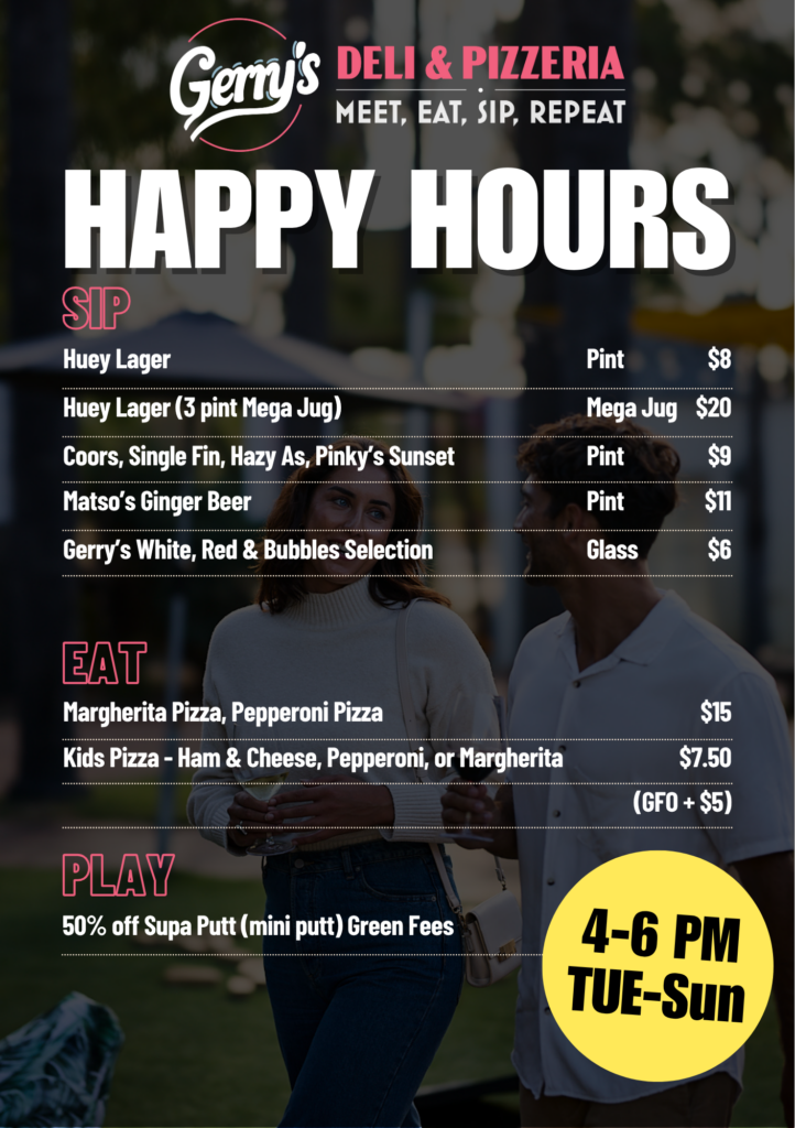 Happy Hour Menu 