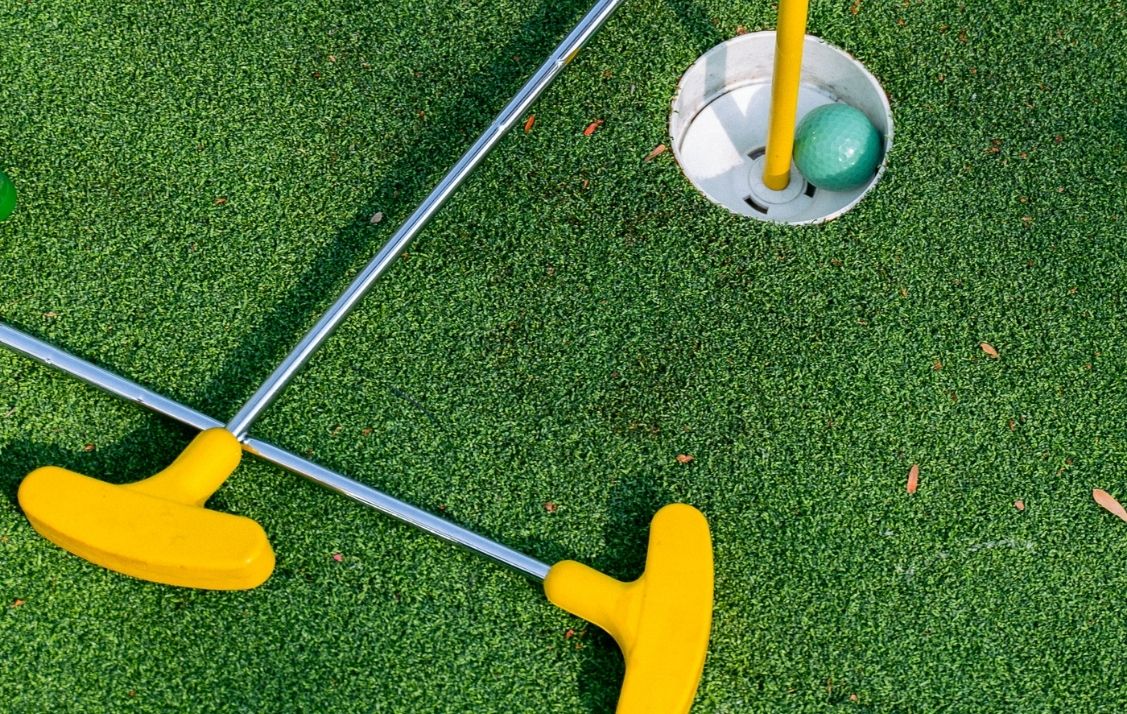 Kids Part Supa Putt mini golf
