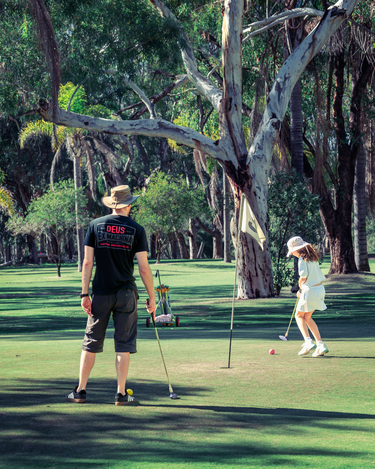 Supa Golf oversize clubs and balls